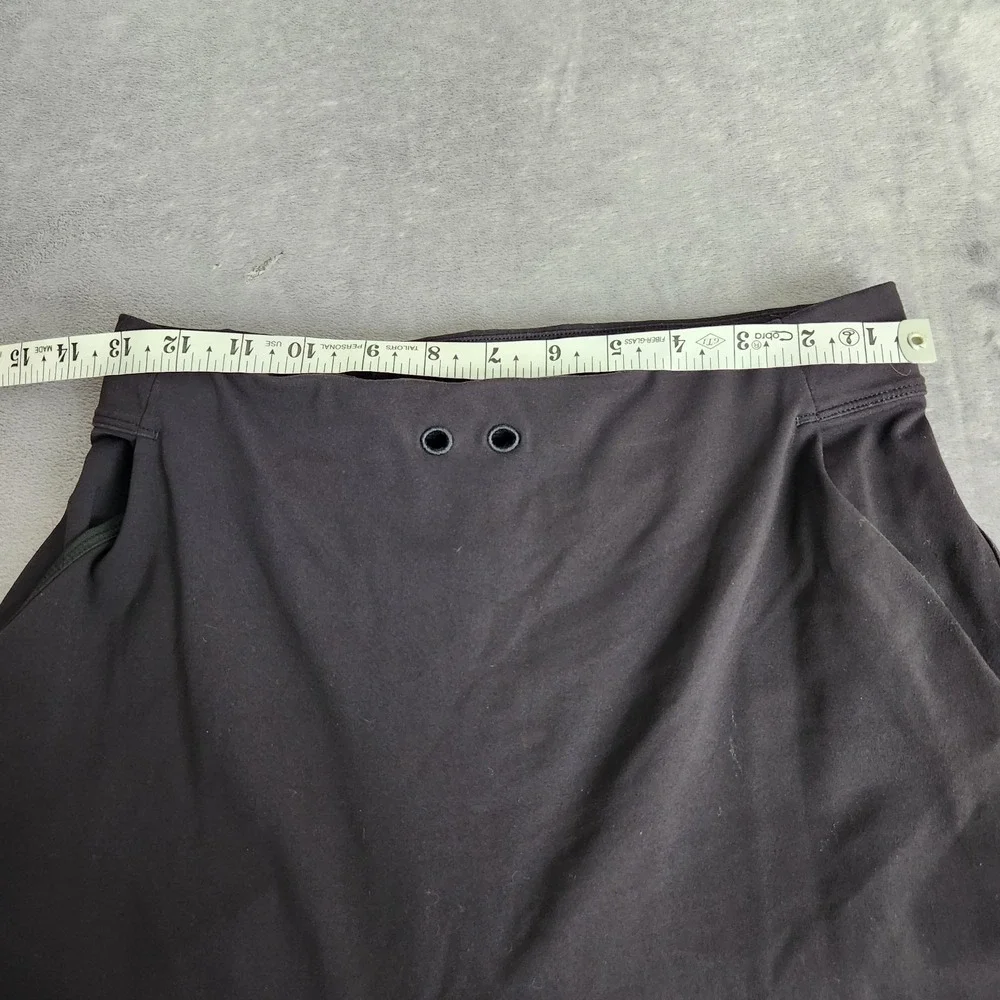 Lululemon Dropt Pant 4 Black Full-On Luxtreme High Rise Travel Jogger X1041